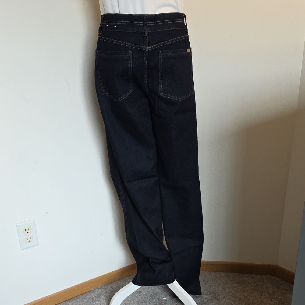 White House Black Market Dark Blue Trouser Jeans - Picture 3 of 5